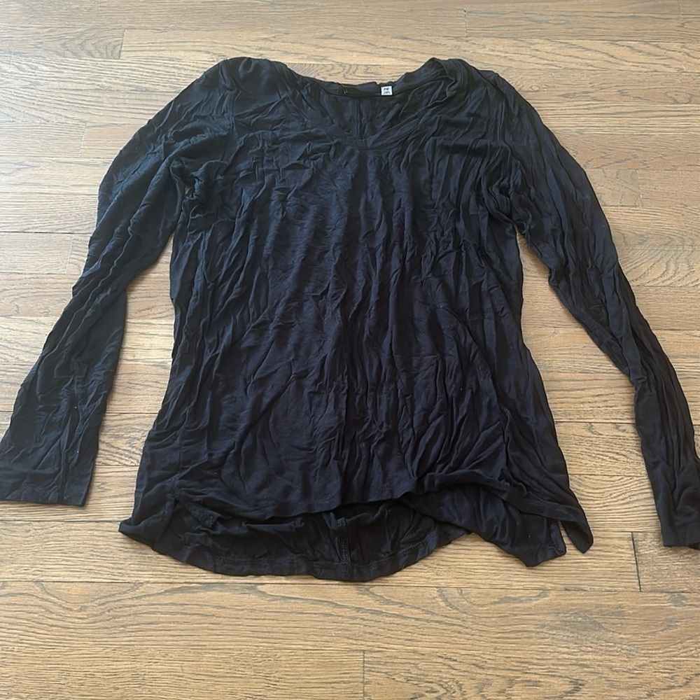 Dex Women’s Black Long Sleeve Tee - Size Large